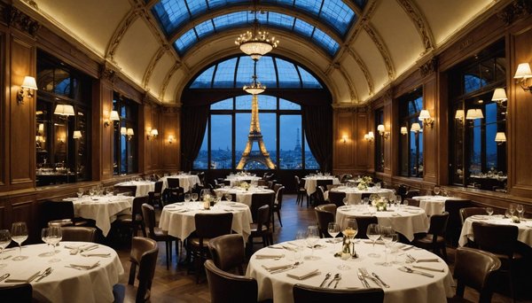 Le jules verne : un restaurant étoilé à paris à découvrir